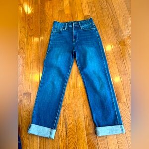 Just Black Classic Blue Cropped Jeans